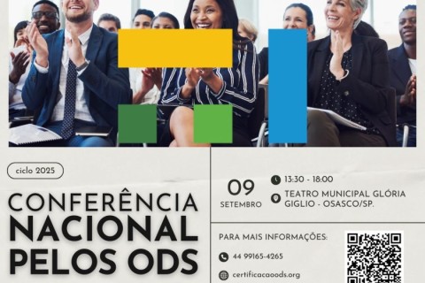 Osasco sediará a Conferência Nacional da ODS