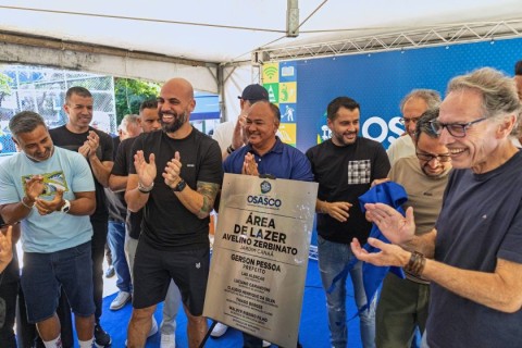 Osasco entrega revitalização da Praça Avelino Zerbinato, no Canaã