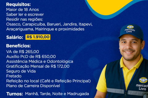 Osasco realiza feirão de empregos para pessoas com deficiência dia 14/5