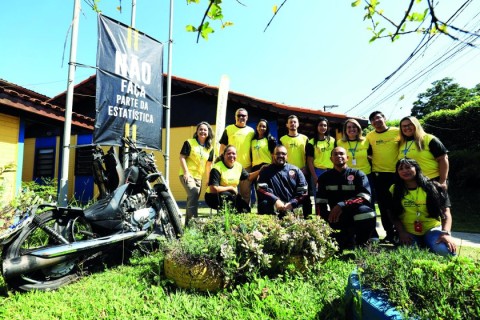 Santana de Parnaíba promove ações do Maio Amarelo para um trânsito mais seguro na cidade