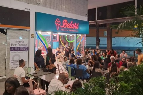 Belari Gelateria Inaugura em Barueri e Anuncia Uma Tonelada de Sorvete Grátis Nesta Quinta-feira