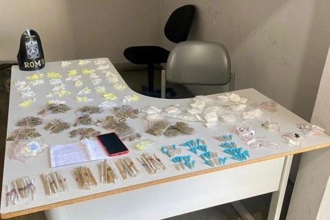 Guarda Civil apreende mais de 750 porções de entorpecentes no Jardim Nova Cotia